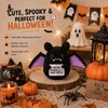 QINJIEJIE Knitted Bat Halloween Decorations Boo Basket Gifts