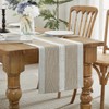 Wracra Embroidered Table Runner Linen Table runners 36 inches Long