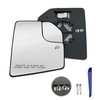 Ouchebang The passenger side rearview mirror glass is suitable for