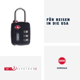 ABUS TSA Padlock 146TSA/30 Twins set 2 pieces, 58830