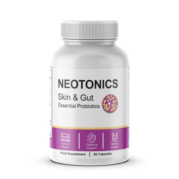 Neotonics - Neotonics Skin & Gut Probiotics 60 Capsules Food Supplement - Dido Extreme Supplements