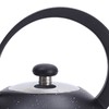 Whistling Kettle Stainless Steel Large Diameter Spout Moon Shape Handle