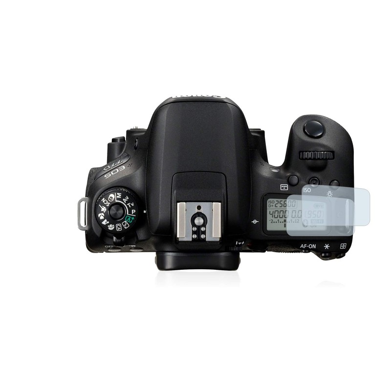 brotect 3D Curved Screen Protector compatible with Canon EOS 77D