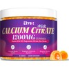 Calcium Citrate 1200mg with Vitamin D3 Gummies, Chewable Algae Calcium