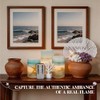 Beach Flameless LED Candles with Remote - Set of 3
