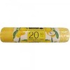 Tidyz Strong 20 Fragranced Swing Bin Liners-20 Citrus Lemon with Drawstring Refuse Sack, Black, 10 x 10 x 10 cm
