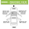 Advance Ignition Rear Left Driver Side Exterior Outside Door Handle