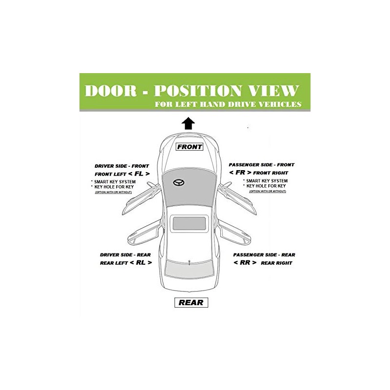 Advance Ignition Rear Left Driver Side Exterior Outside Door Handle