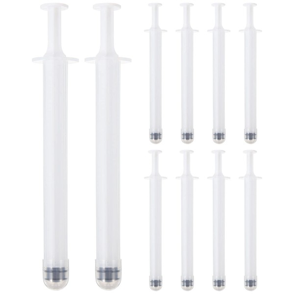 Artibetter Pack of 10 Disposable Vaginial Applicator Lube Tube Syringes Vaginal Lubricant Injector Syringe Vaginal Shooter Launcher for Lubricant Lubricants Intimate Care Tool