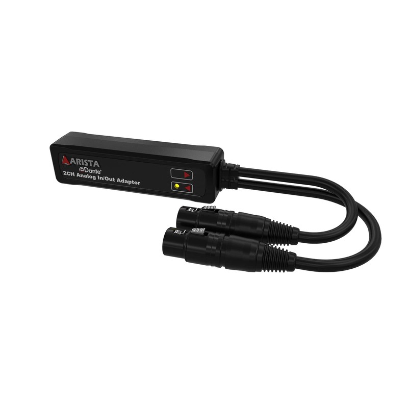 Arista E-Vocal DUO ARS-0200-A00 2-Channel Input Dante Converter, Analogue Input