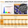 hygger Clip On Aquarium Lighting, Full Spectrum Aquarium LED Lighting,