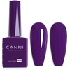 CANNI - Esmalte de uñas en gel morado oscuro, 1