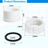 Salt Cell Union for Hayward Salt Chlorine Generators, 2" GLX-Cell-Union