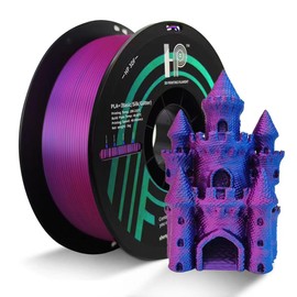 PLA Filament, PLA Plus(PLA+), 3D Printer Filament, PLA Filament 1.75mm Dimensional Accuracy +/- 0.02mm, 1KG Spool (2.2 lbs), Fit Most FDM Printer (Blue Rose PLA)