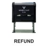 Refund Self Inking Rubber Stamp (Black Ink) - Large 2