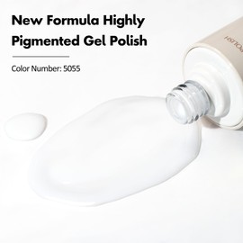 VENALISA Milky White Gel Nail Polish 1 Pcs 10ML Soak Off UV Gel Salon Manicure DIY at Home Nail Art For Girls Women