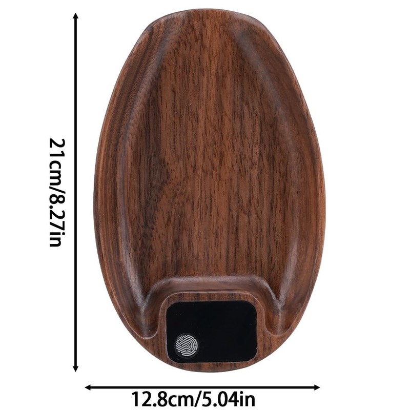 Solid Wood Electronic Tea Scale Tough Durable Convenient Display Screen