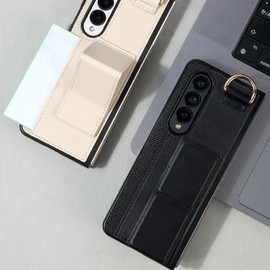 Design Skin (신세계김해점)( 갤럭시 폴드7 ) 그립스탠드 포켓 바타입-블랙 ITM52632 (SGS Gimhae Branch) (Galaxy Fold 7) Grip Stand Pocket Type - Black ITM52632