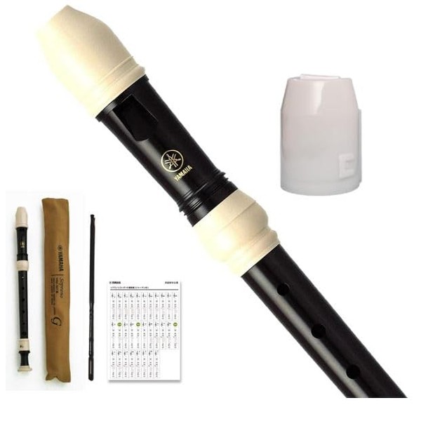 Yamaha YRS-301III Recorder ABS Resin Soprano German Style Antimicrobial Cap