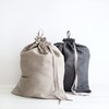 Cozy Linen Natural Linen Laundry Bag - Large Storage Bag