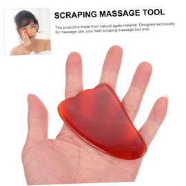 Healeved Agate Scraping Massage Tool Portable Facial Gua Sha Stick for Beauty Piece Professional Skin Care Tool for Home Use