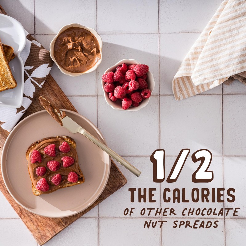 PBfit 8 Ounce Peanut Butter Powder Chocolate Flavor, Cocoa Powdered