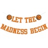 Let the Madness Begin Banner - Basketball Party Decor, Basketball