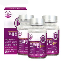 Chong Kun Dang CoQ10 Plus 180 capsules, 6 months supply / 종근당 코큐텐 플러스 180캡슐 6개월분