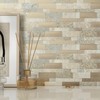 BeNice Backsplash Peel and Stick Wall Tiles for Kitchen,Subway Self