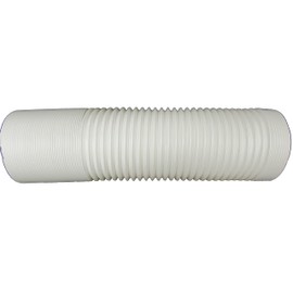 AC Safe PAC-6H Safe/PAC-6H 6 in Portable AC Replacement hose-5ft Long, 5' x 6" Diameter, White