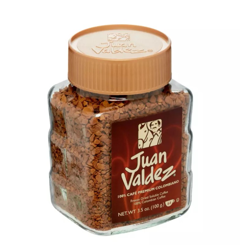 Juan Valdez Instant Coffee, Classic Freeze Dried, 3.52 Oz x