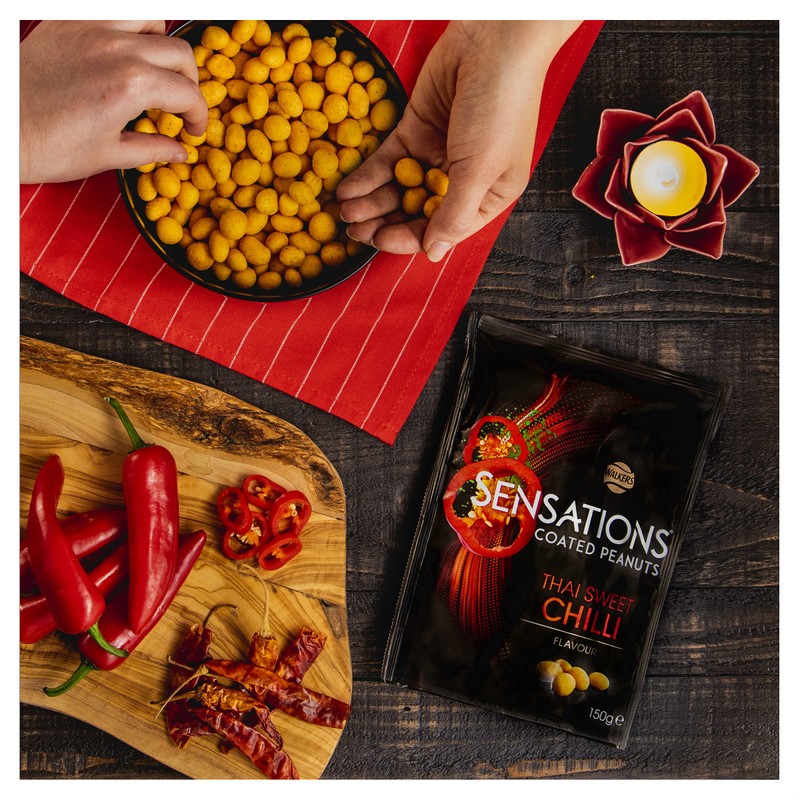 Sensations Thai Sweet Chilli Coated Sharing Peanuts 150g
