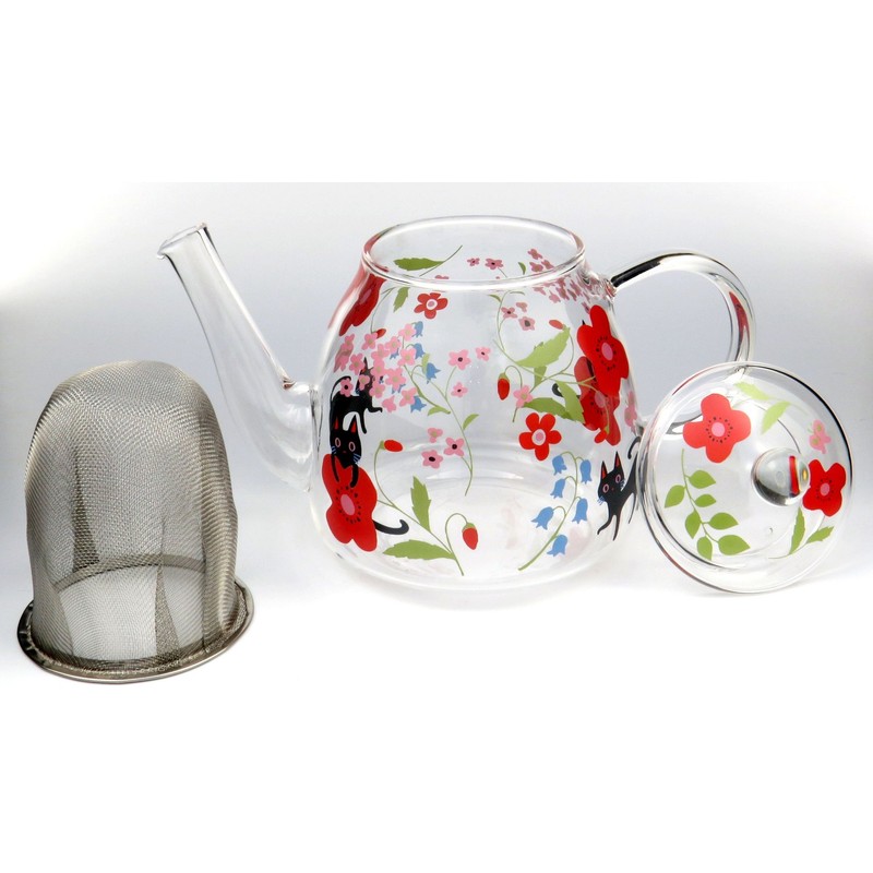 Neko, Baby – , Heat Resistant Pot (Tea Strainer with)