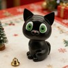 Adorable Black Kitty Money Bank, Sturdy Piggy Bank