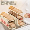 Egg Holder Fridge, Egg Slide for Fridge, Automatic Rolling Egg
