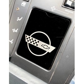 TACCOM C4 Corvette Center Console Cover BLACK (1984 - 1989)