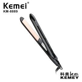 Kemei Km-8889 Professional Ionic Flat Iron Heating Hair Styling Straightener