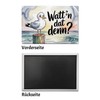 Seagull Watercolour Souvenir Magnet Watt'n Dat Denn? Funny Souvenir Magnet