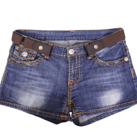 No Buckle Stretch Belt For Women Elastic Waist Belt for Jeans Pants Dresses 1 Pack, Suit for Pants Size 24-36 Inches, C-Brown