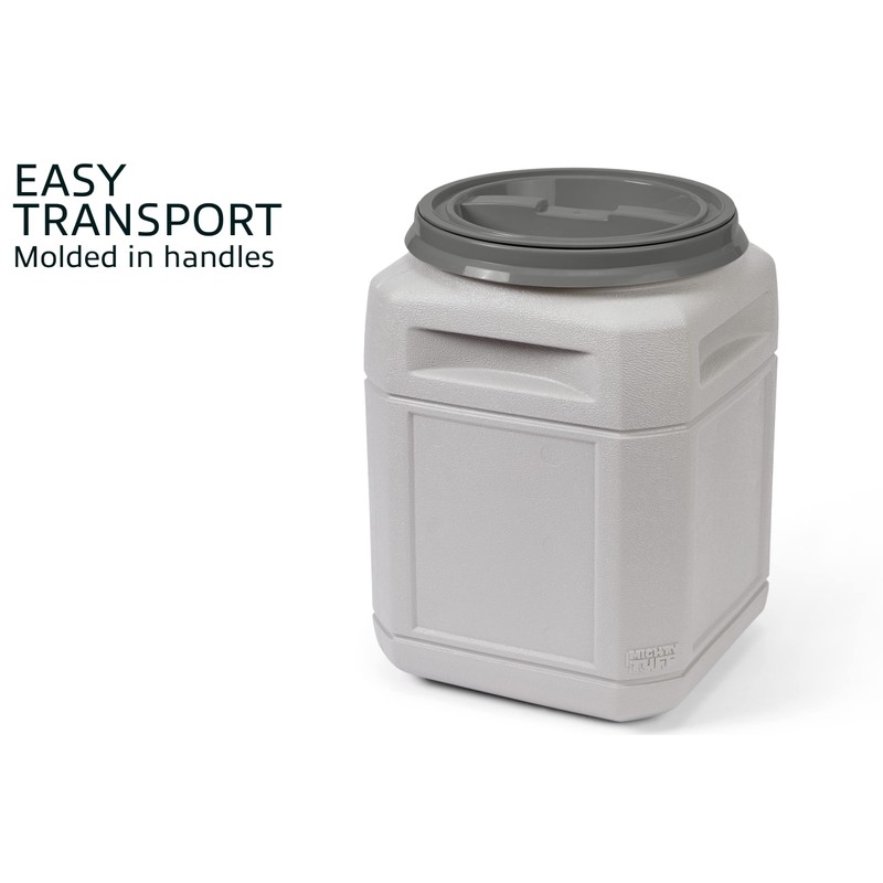 Mighty Tuff Airtight Dog Food Storage Container – 10 Gal,