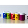 Ornamin Two Handled Mug with Internal Cone 140 ml Blue