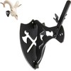 Skull Hanger European Mount Adjustable Bone Bracket Trophy Mounts for
