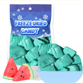 Air Taffy Candy Watermelon Airheads Freeze Dried Treat Gift Tasty Intense Flavour Pieces Deliciously Great On The Go Freeze-Dried Candies Lightweight Pick Me Up Snacks Cut to Bite Size