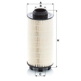 MANN-FILTER PU 834/2 x Fuel Filter Diesel Filter, Fuel Filter, Line Filter