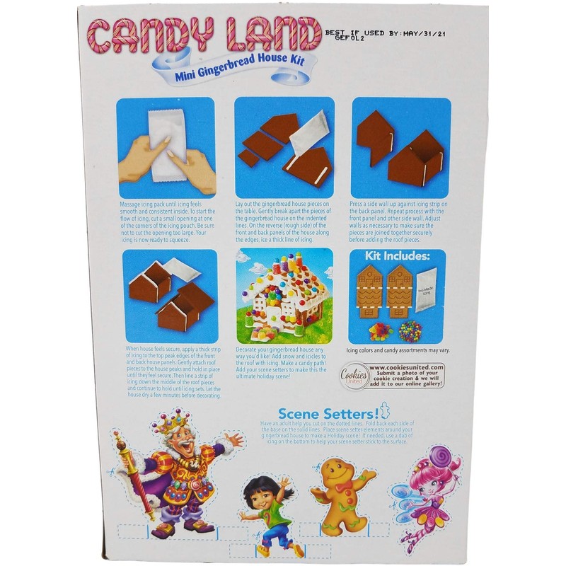 Candy Land Mini Gingerbread House Kit
