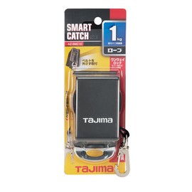 Tajima Smart Catch 10, Attachable Tool Weight of 2.2 lbs (1kg), For Safety Belts, Fall Prevention, Electrical Work, Safety of Work in High Places, blk