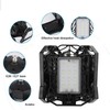 40W E27/E26 36LED Fan Garage Light Plastic Black Industrial Working