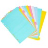 TSI 64512 Index Dividers Made of Sturdy Manila Cardboard 12