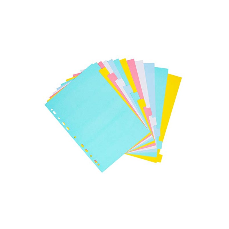 TSI 64512 Index Dividers Made of Sturdy Manila Cardboard 12