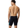 Speedo Men's Tech Panel Jammer, Black/Cobalt Pop, 32